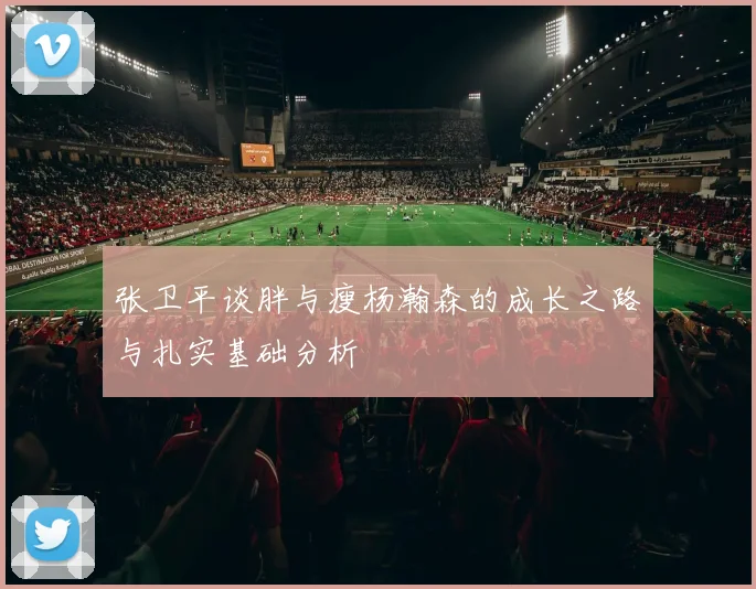 张卫平谈胖与瘦杨瀚森的成长之路与扎实基础分析